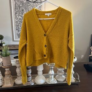 Cooperative Mustard Yellow Sweater